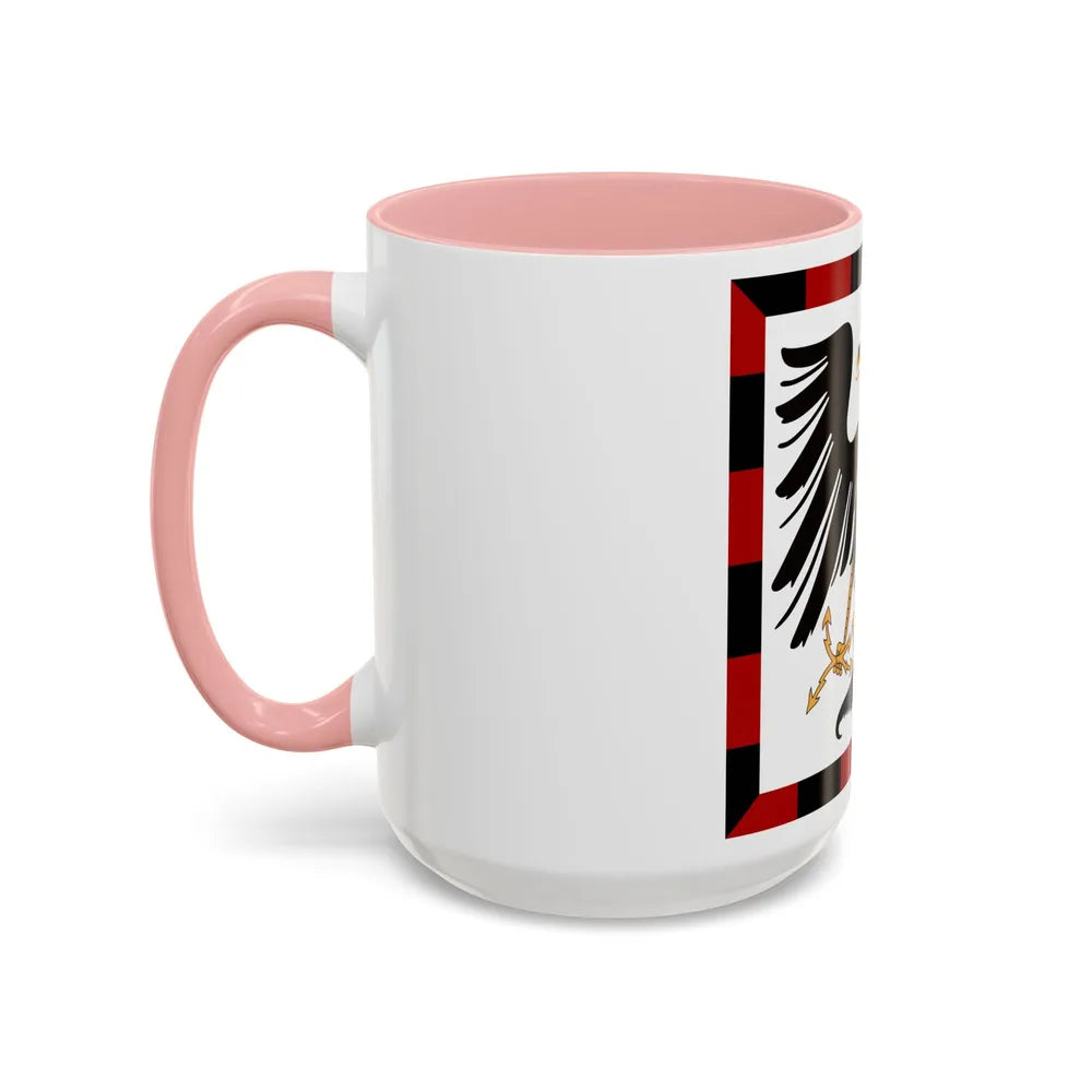 Principality of Albania Crown Prince's standard House of Wied - Accent Coffee Mug - Go Mug Yourself
