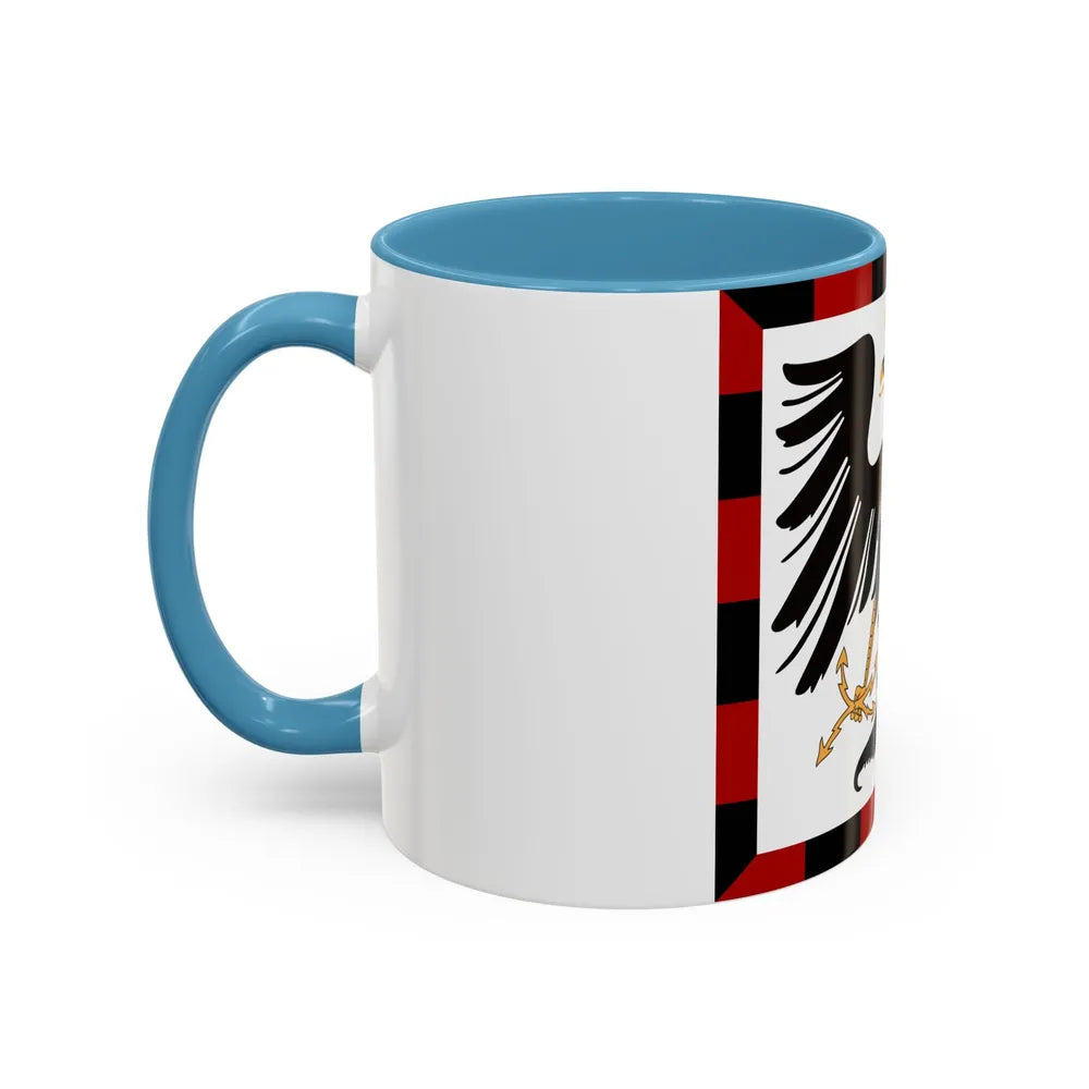 Principality of Albania Crown Prince's standard House of Wied - Accent Coffee Mug - Go Mug Yourself
