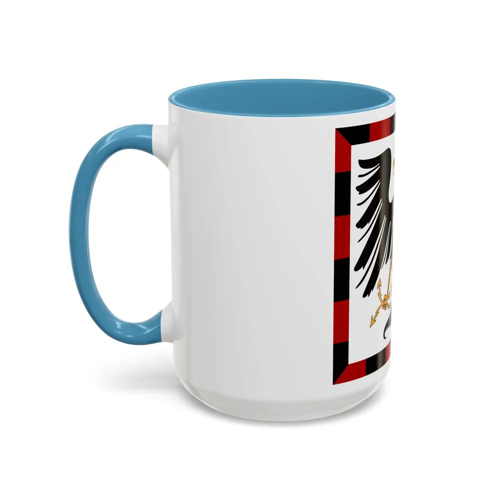 Principality of Albania Crown Prince's standard House of Wied - Accent Coffee Mug - Go Mug Yourself