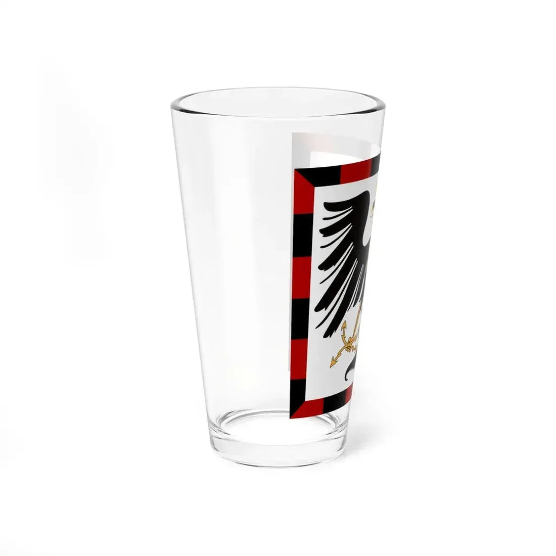 Principality of Albania Crown Prince's standard House of Wied - Pint Glass 16oz - Go Mug Yourself