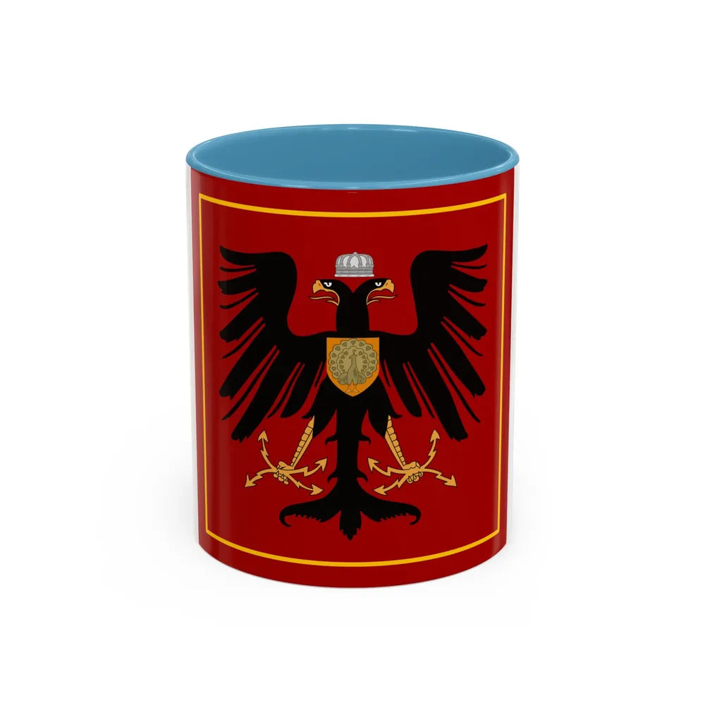 Principality of Albania Princess standard House of Wied - Accent Coffee Mug 11oz Light Blue - Go Mug Yourself