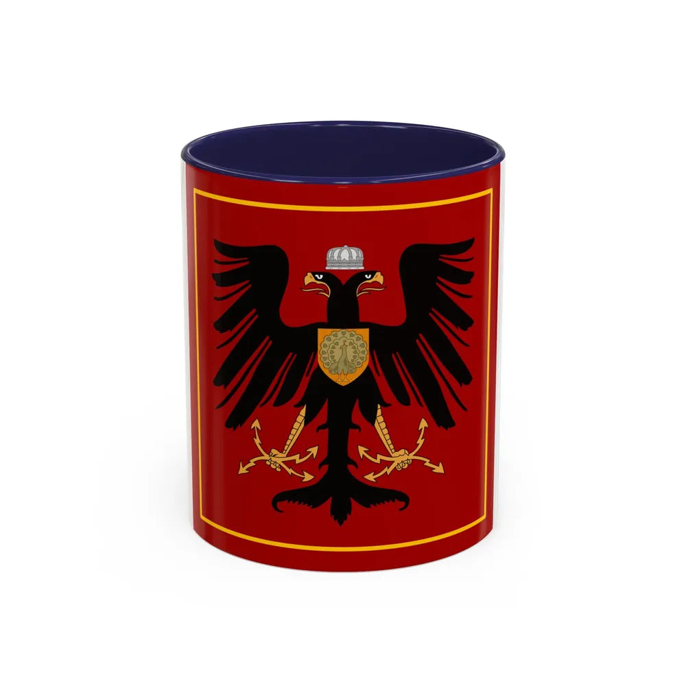 Principality of Albania Princess standard House of Wied - Accent Coffee Mug 11oz Navy - Go Mug Yourself