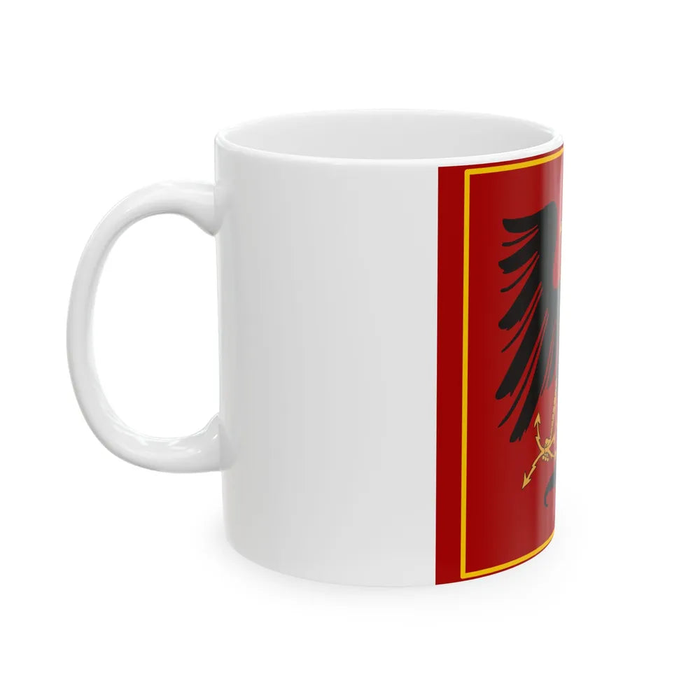 Principality of Albania - Princess standard House of Wied (Albania) White Coffee Mug - Go Mug Yourself