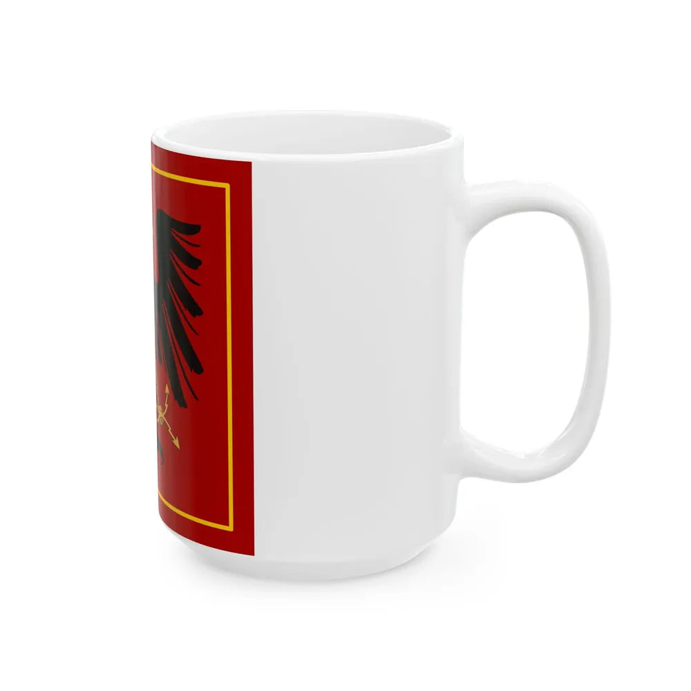 Principality of Albania - Princess standard House of Wied (Albania) White Coffee Mug - Go Mug Yourself