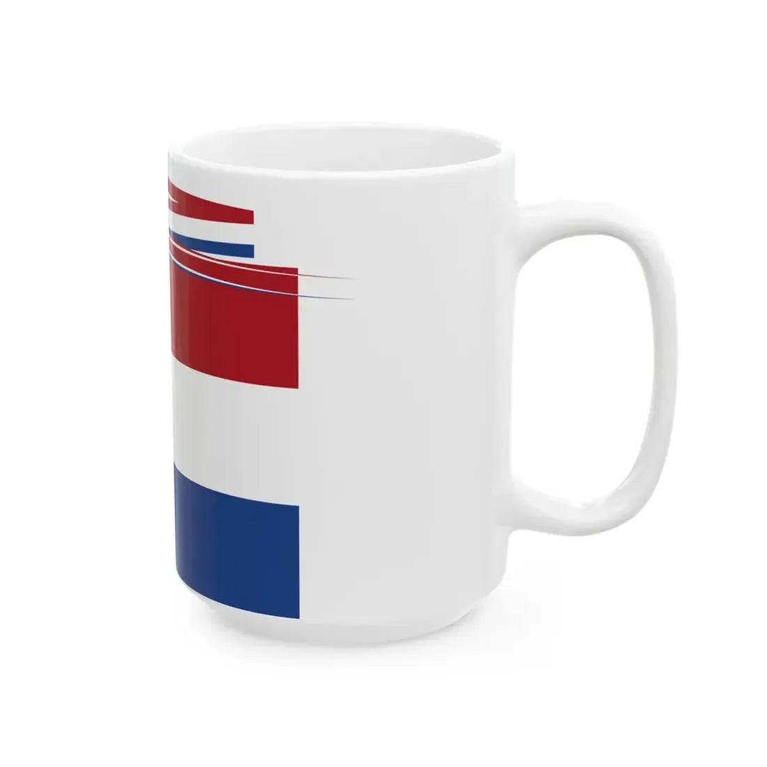 Prins Koninklijke Huis vlag en wimpel Nederland 1898-1908 (Netherlands) White Coffee Mug - Go Mug Yourself