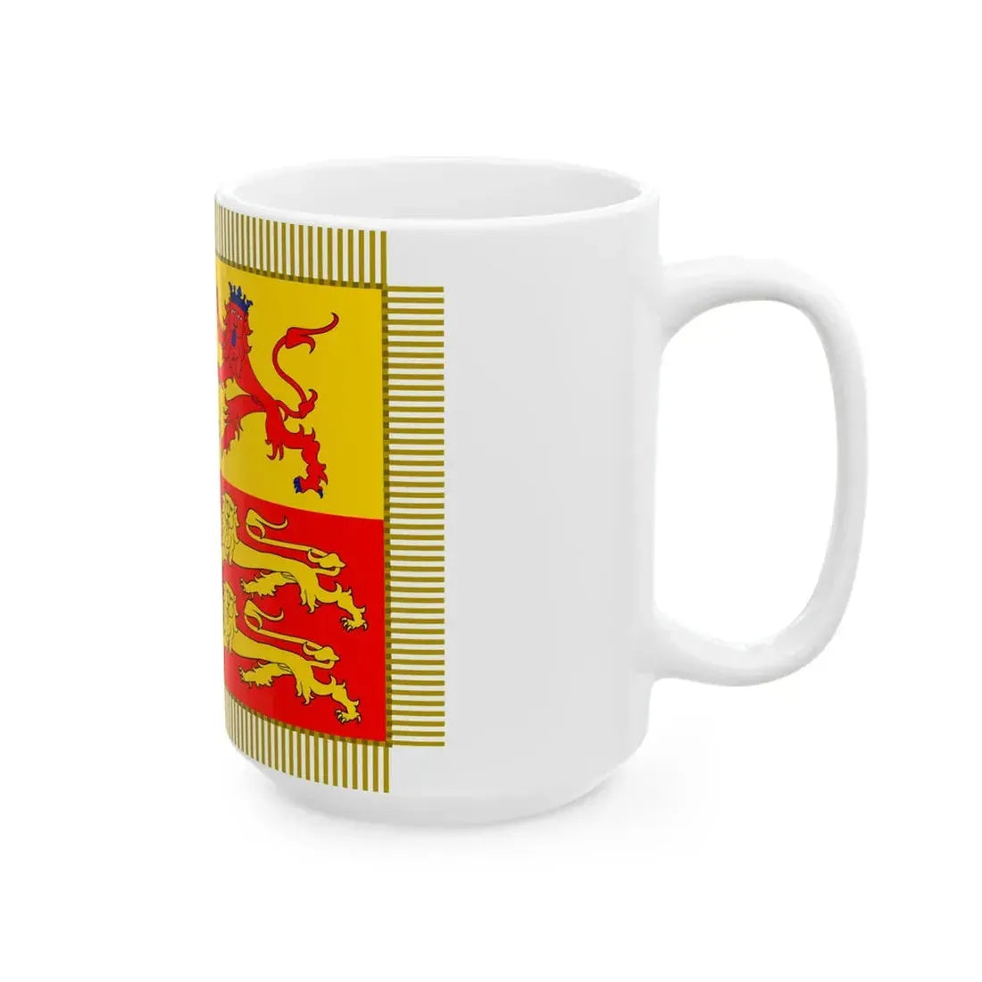 Prins Willem V standaard (Netherlands) White Coffee Mug - Go Mug Yourself