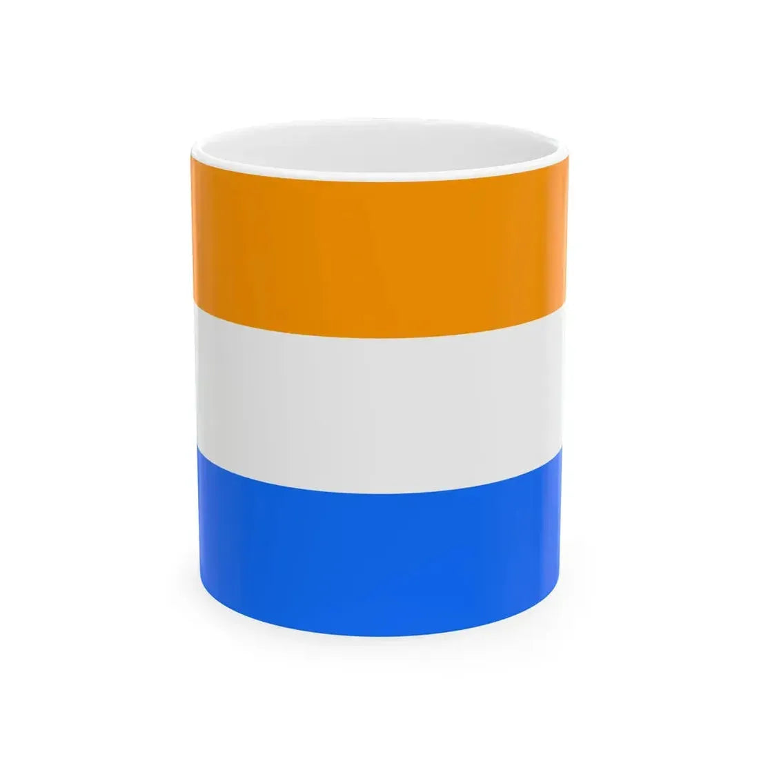 Prinsenvlag (Netherlands) White Coffee Mug 11oz - Go Mug Yourself