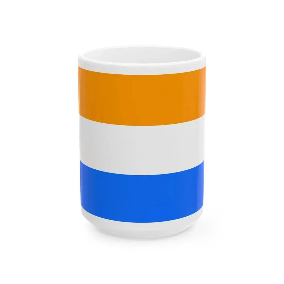 Prinsenvlag (Netherlands) White Coffee Mug 15oz - Go Mug Yourself