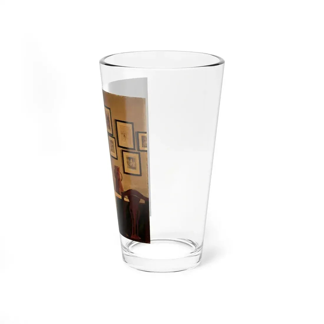 Print Collector illustration, November 1935 (Magazine Illustration) Pint Glass 16oz - Go Mug Yourself