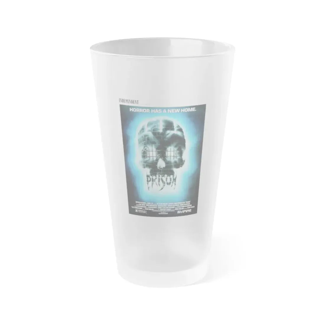 PRISON (2) 1987 Movie Poster - Frosted Pint Glass 16oz Default Title - Go Mug Yourself