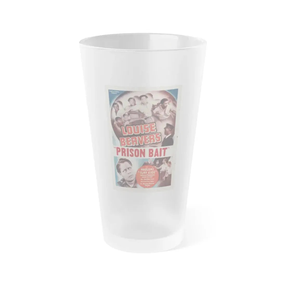 PRISON BAIT (REFORM SCHOOL) 1939 Movie Poster - Frosted Pint Glass 16oz Default Title - Go Mug Yourself