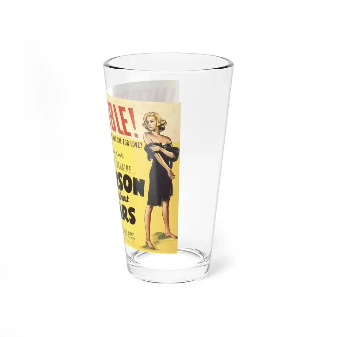 PRISON WITHOUT BARS 1938 Movie Poster - Pint Glass 16oz - Go Mug Yourself
