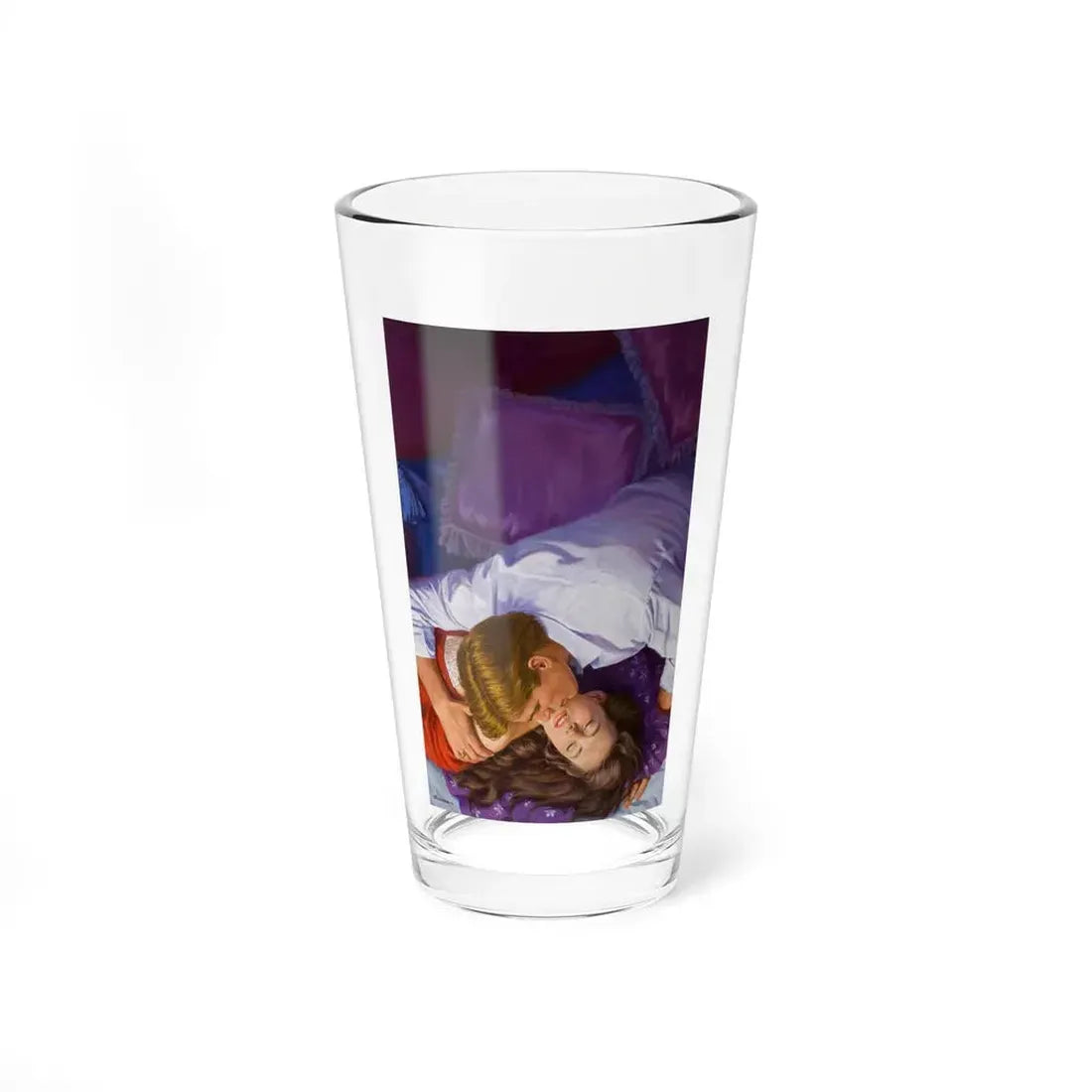 Private Party, paperback cover - Pint Glass 16oz 16oz - Go Mug Yourself