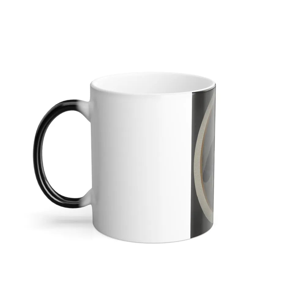 Private Silas York of Co. F, 5Th Illinois Cavalry Regiment, With Single Shot Percussion Pistol, Lefaucheux Revolver, and Sword (U.S. Civil War) Color Changing Coffee Mug 11oz-Go Mug Yourself