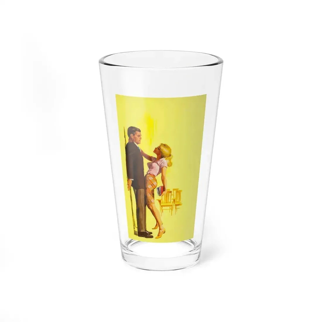 Prize Pupil, paperback cover, 1966 - Pint Glass 16oz 16oz - Go Mug Yourself