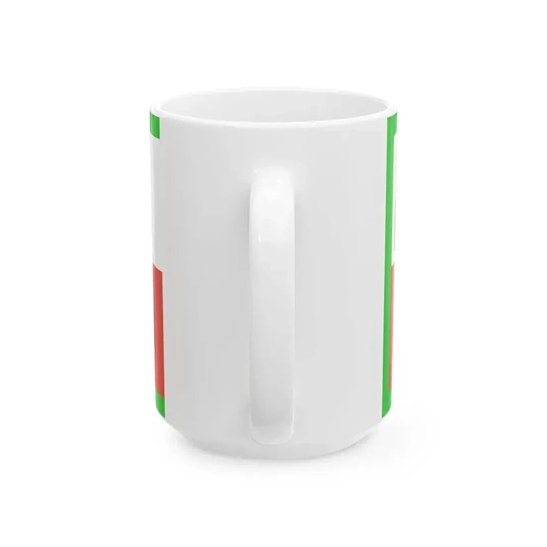 PRL Border Defence naval aviation flag (Poland) White Coffee Mug - Go Mug Yourself