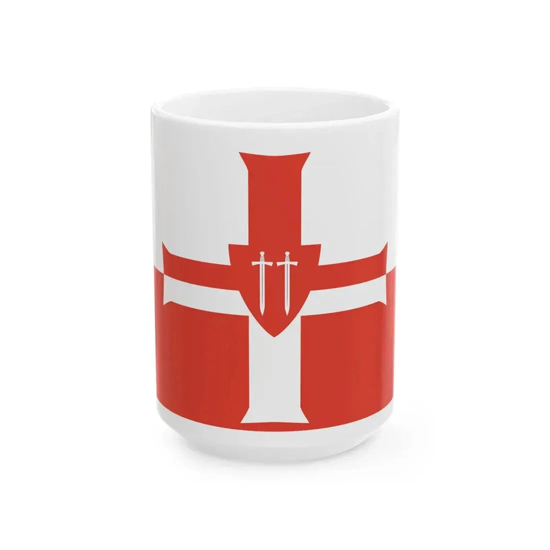 PRL Navy Jack 46-55 (Poland) White Coffee Mug 15oz - Go Mug Yourself