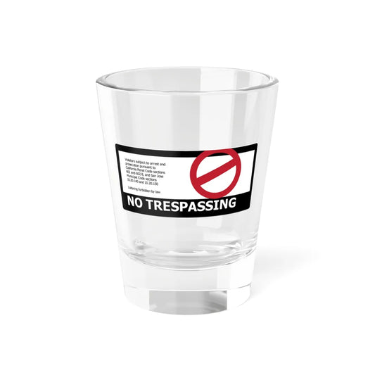 PRNS CSJ-TR3 (California) (Road Sign) Shot Glass 1.5oz 1.5oz - Go Mug Yourself