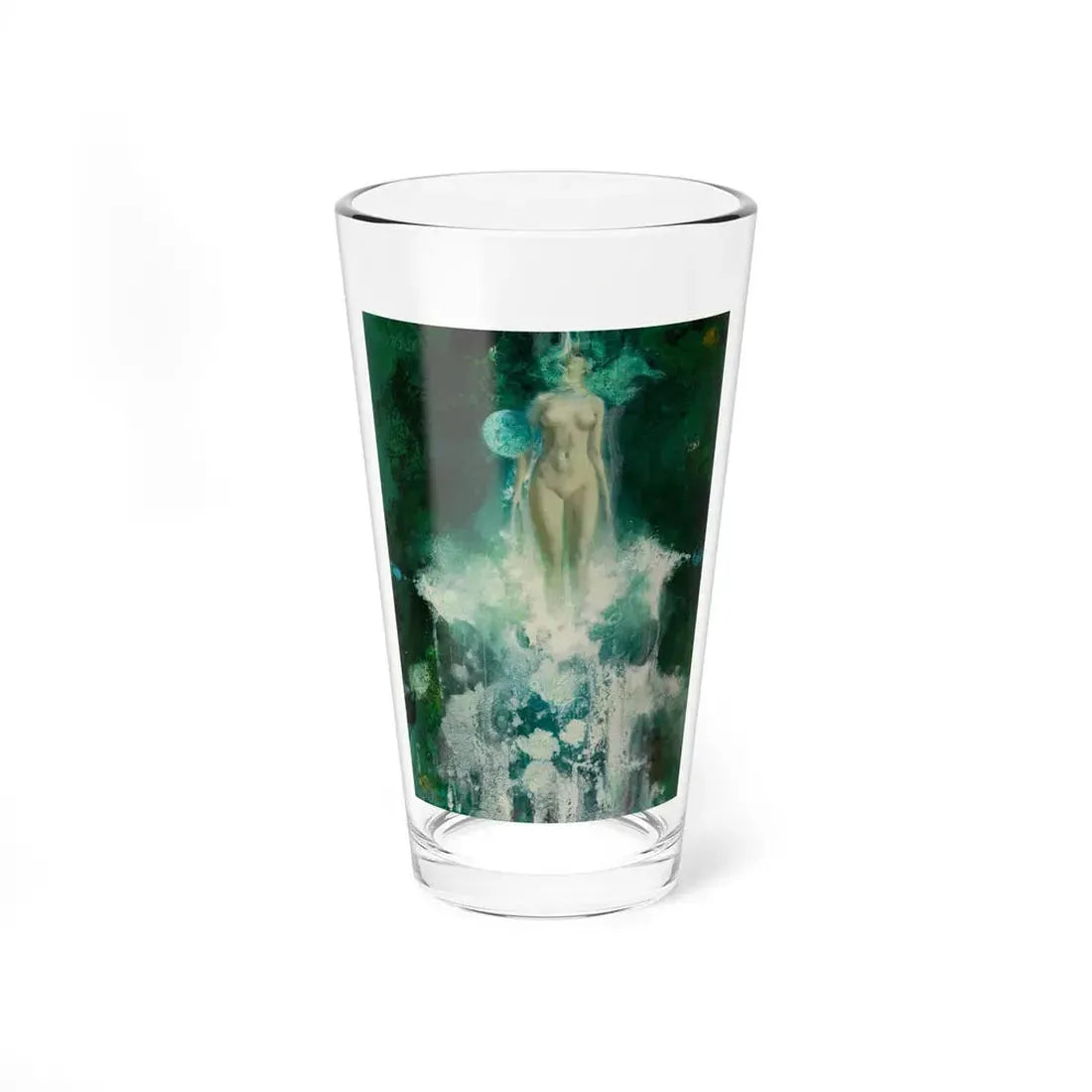 Probable book cover, 1976 (Magazine Illustration) Pint Glass 16oz 16oz - Go Mug Yourself