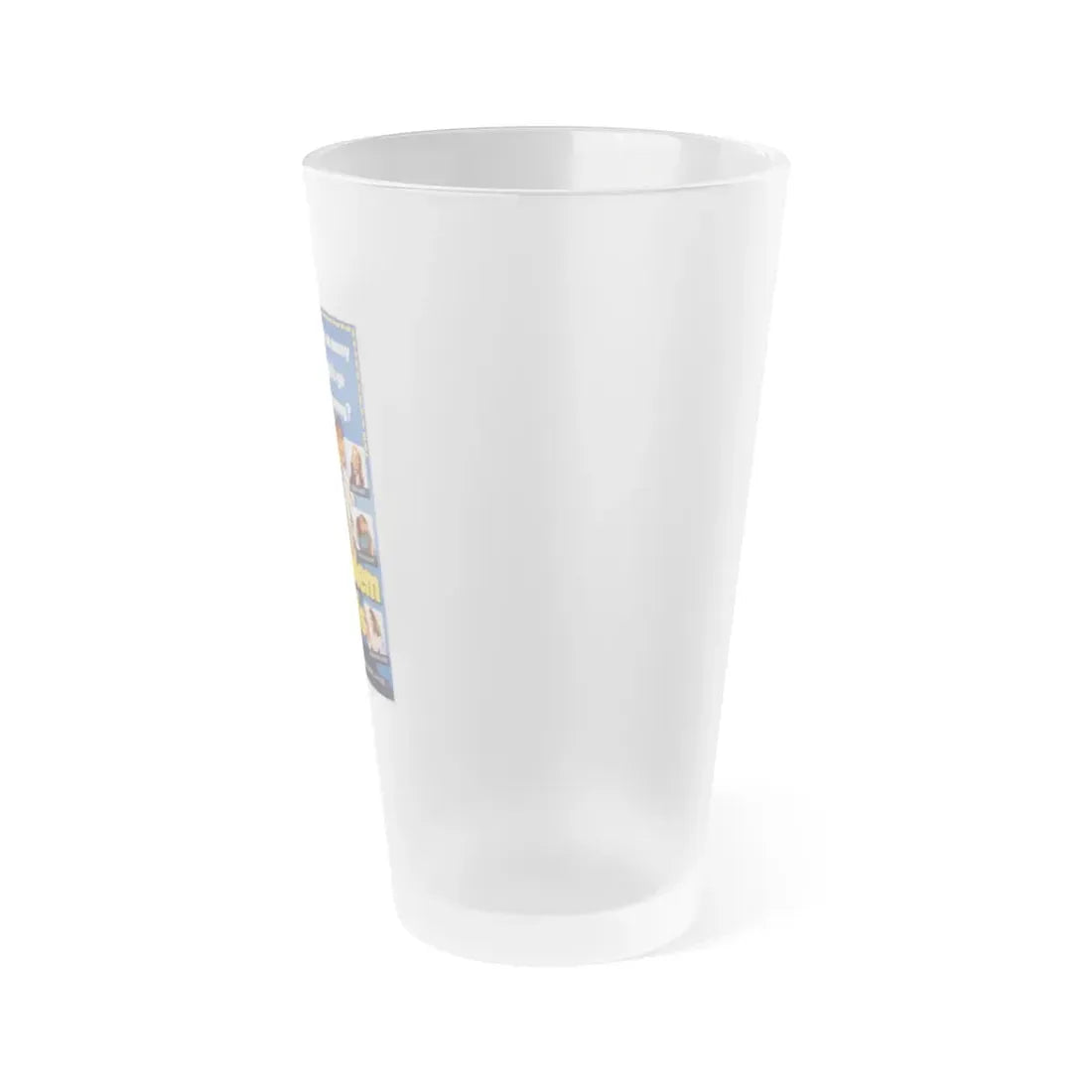 PROBLEM GIRLS 1953 Movie Poster - Frosted Pint Glass 16oz - Go Mug Yourself
