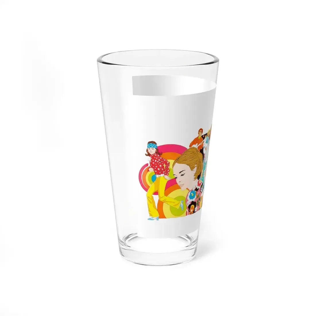 Production Art 1 (undated) (Magazine Illustration) Pint Glass 16oz - Go Mug Yourself