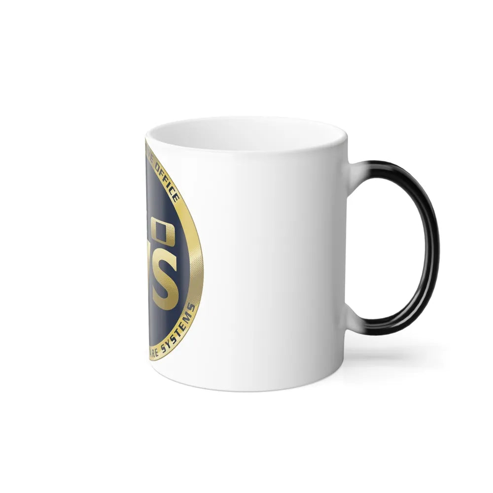 Program Executive Office IWS (U.S. Navy) Color Changing Mug 11oz-Go Mug Yourself