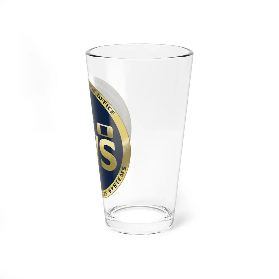 Program Executive Office IWS (U.S. Navy) Pint Glass 16oz - Go Mug Yourself
