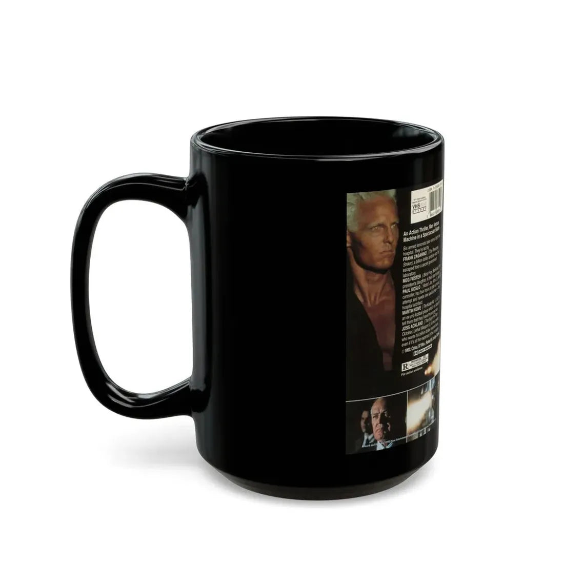 PROJECT SHADOWCHASER SCIFI (VHS COVER) - Black Coffee Mug - Go Mug Yourself