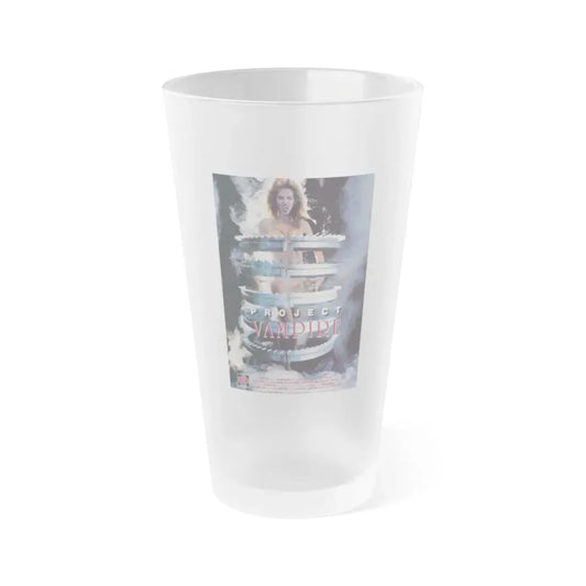 PROJECT VAMPIRE 1993 Movie Poster - Frosted Pint Glass 16oz Default Title - Go Mug Yourself