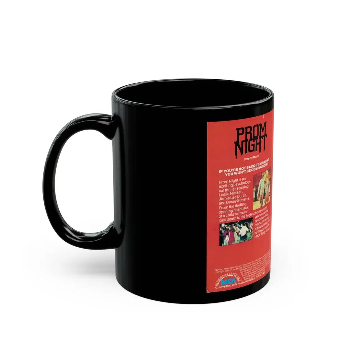 PROM NIGHT MCA (VHS COVER) - Black Coffee Mug - Go Mug Yourself