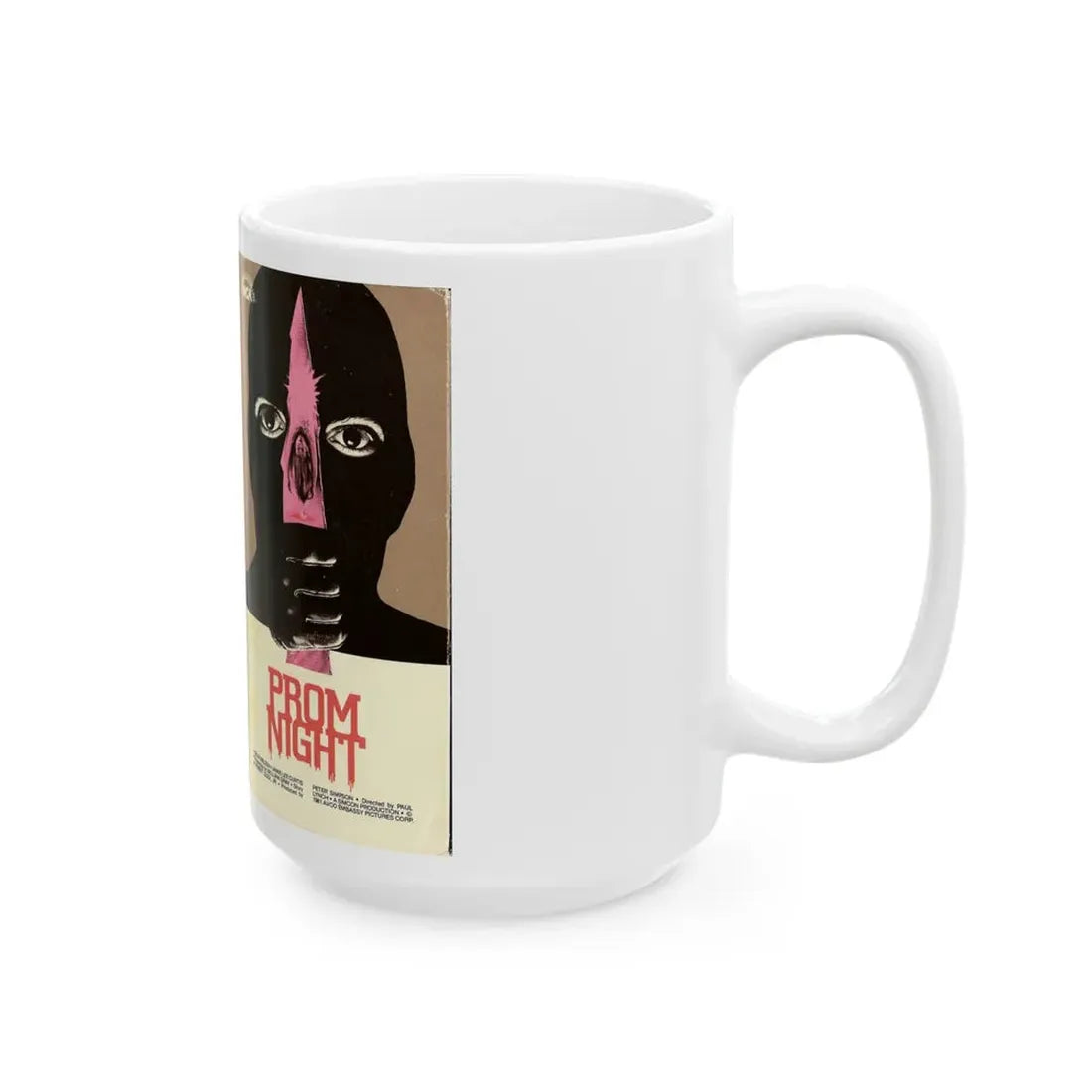 PROM NIGHT MCA (VHS COVER) - White Coffee Mug - Go Mug Yourself