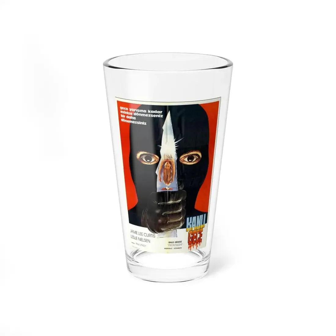 PROM NIGHT (TURKISH) 1980 Movie Poster - Pint Glass 16oz 16oz - Go Mug Yourself