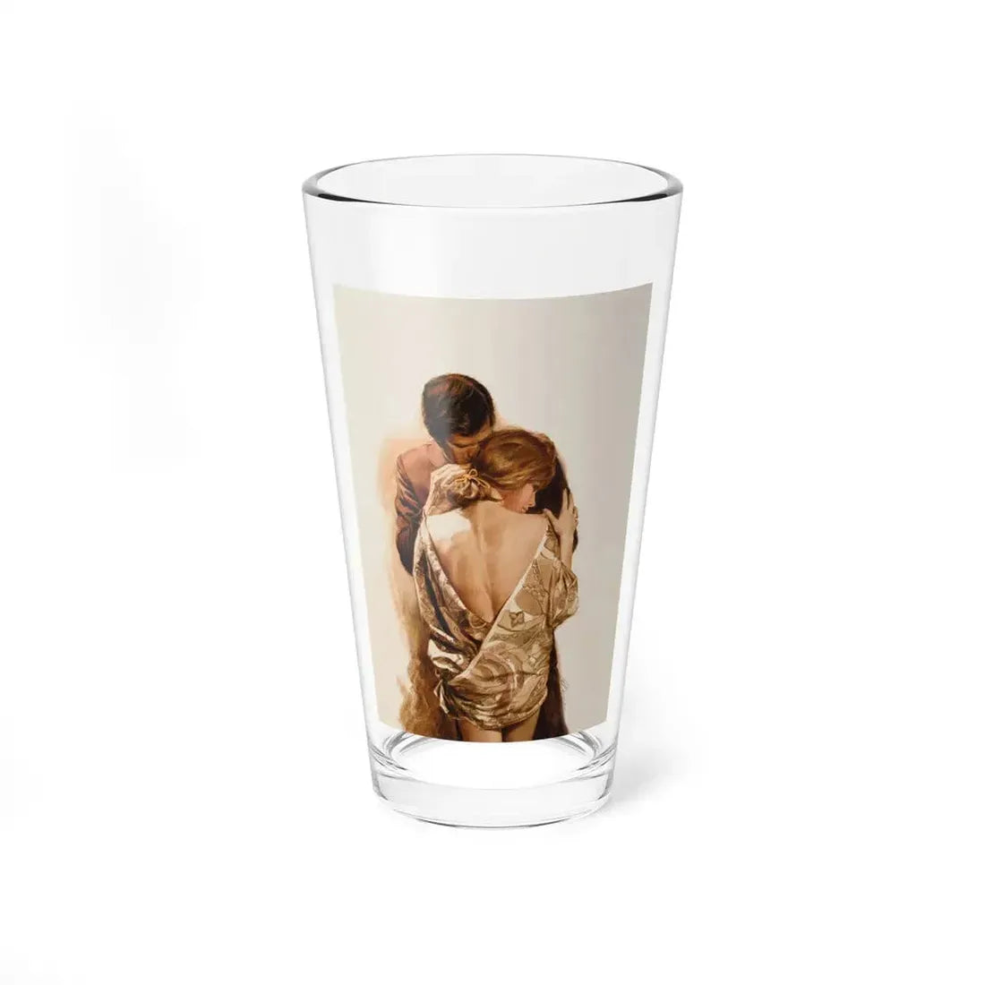 Promise of Love, paperback cover, 1972 - Pint Glass 16oz 16oz - Go Mug Yourself