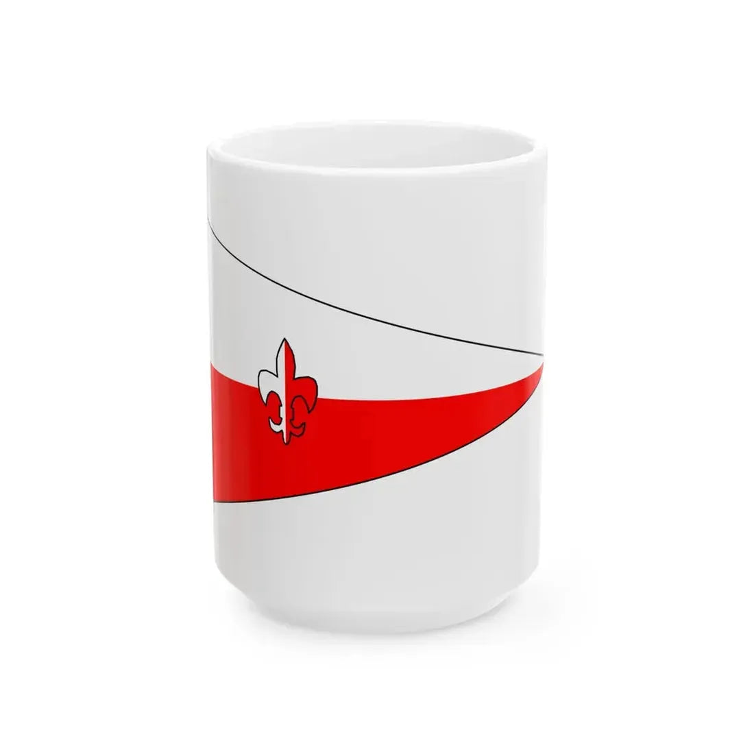 Proporzec Naczelnika ZHP (Poland) White Coffee Mug 15oz - Go Mug Yourself