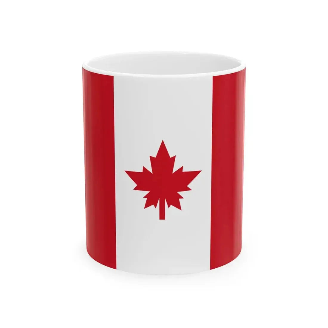 Proposal for Flag of Canada by George Stanley 1964 (Canada) White Coffee Mug 11oz - Go Mug Yourself