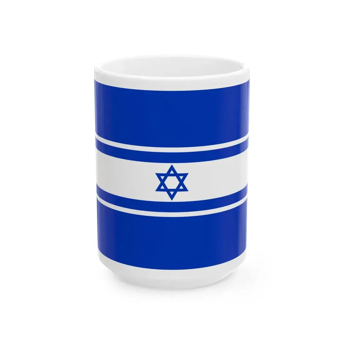 Proposal No.1 in HaDegel 1948 (Israel) White Coffee Mug 15oz - Go Mug Yourself