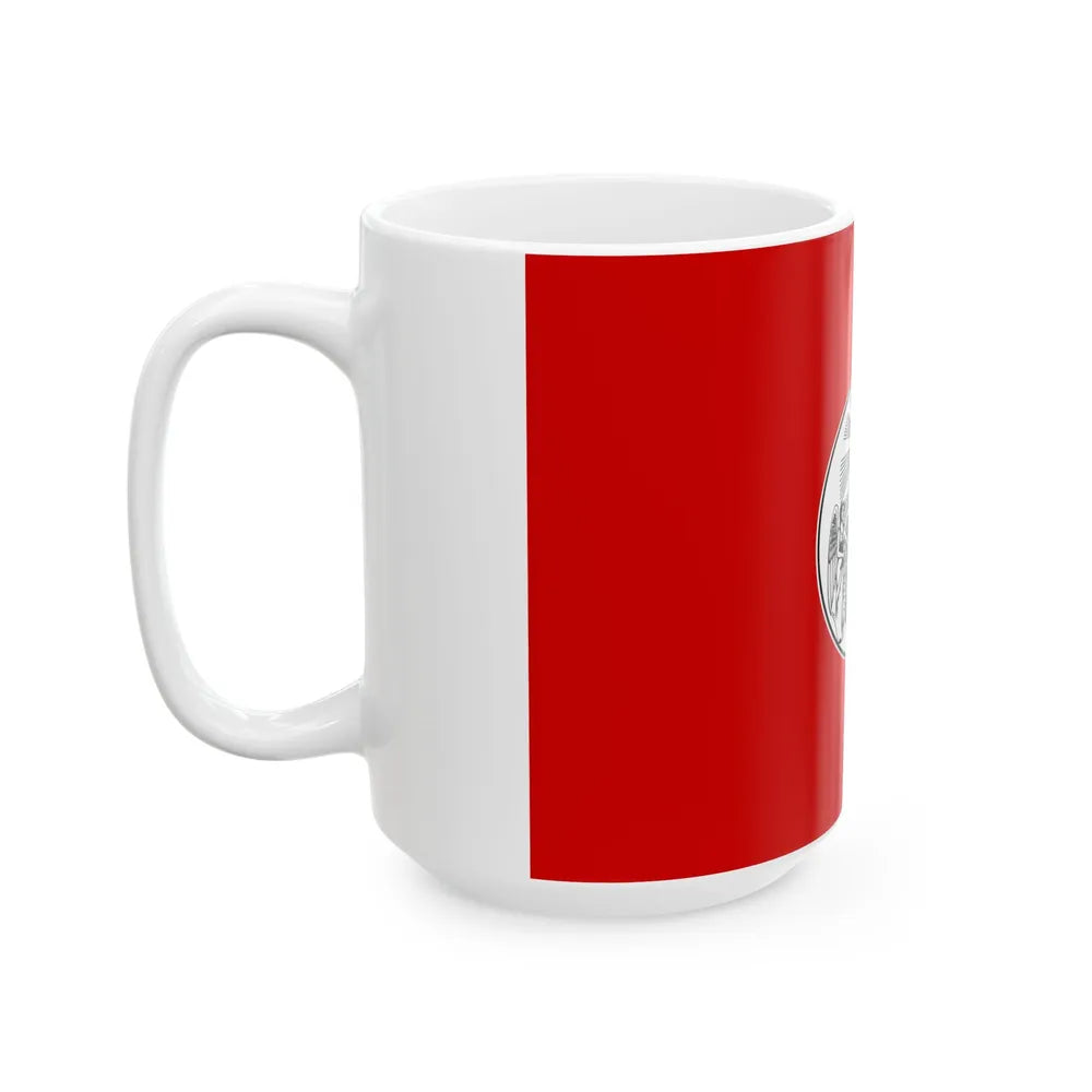 Proposed Arkansas flag 1876 (United States) White Coffee Mug - Go Mug Yourself