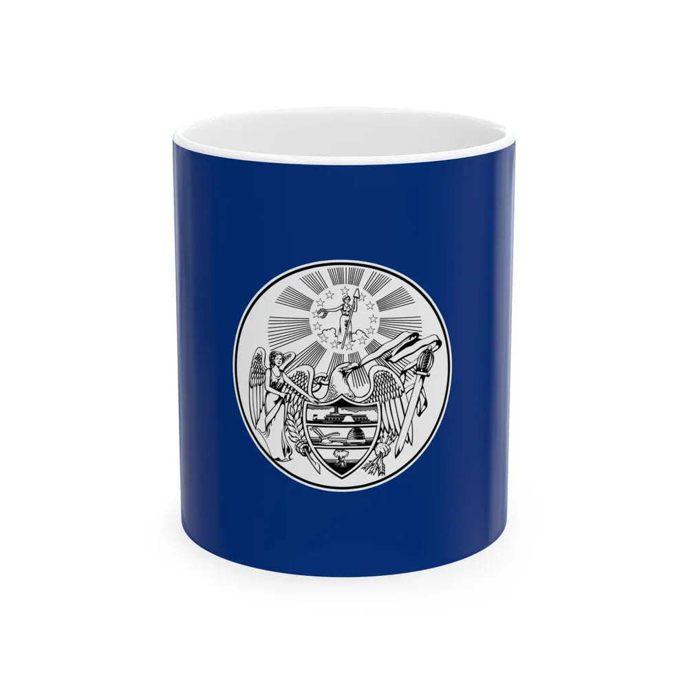 Proposed Arkansas flag 1910 (United States) White Coffee Mug 11oz - Go Mug Yourself