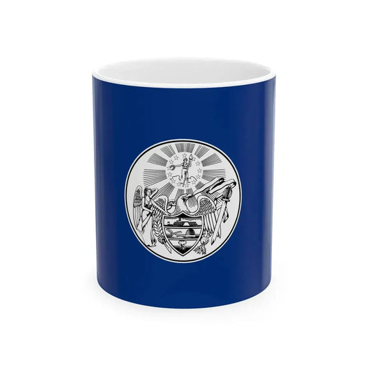 Proposed Arkansas flag 1910 (United States) White Coffee Mug 11oz - Go Mug Yourself