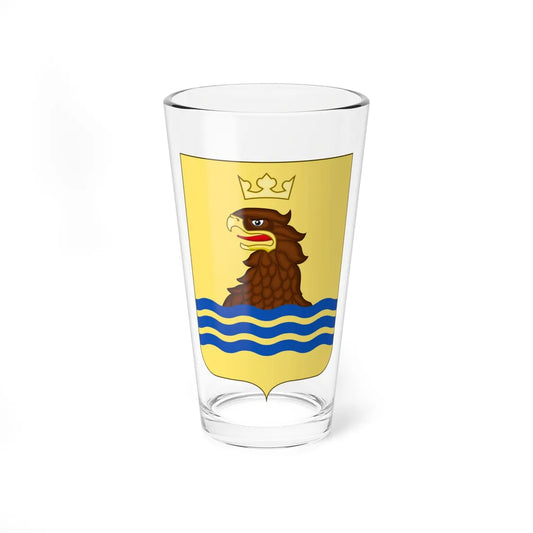 Proposed Arms of Basilicata 1910 (Italy) (Coat of Arms) Pint Glass 16oz 16oz - Go Mug Yourself