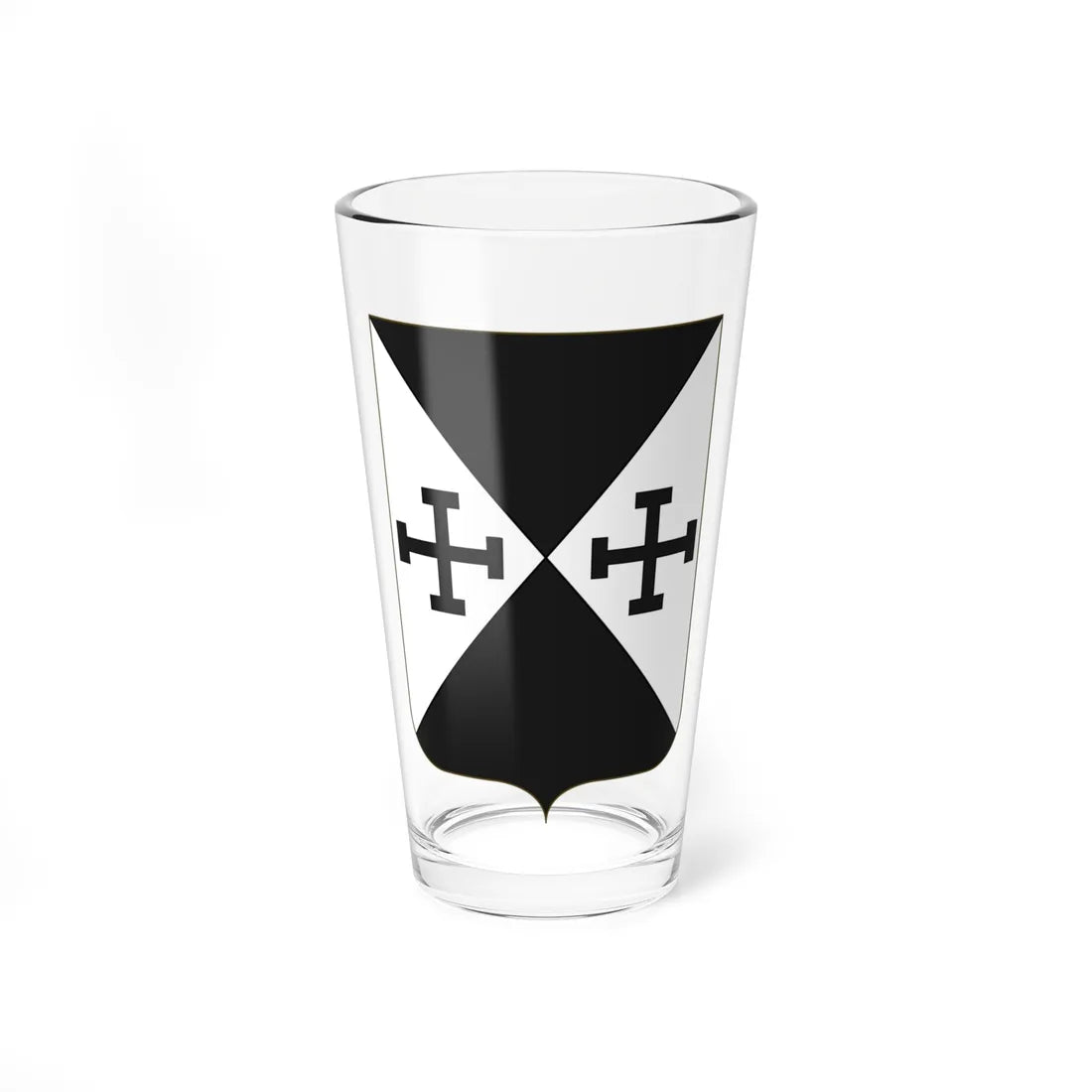 Proposed Arms of Calabrie 1910 (Italy) (Coat of Arms) Pint Glass 16oz 16oz - Go Mug Yourself