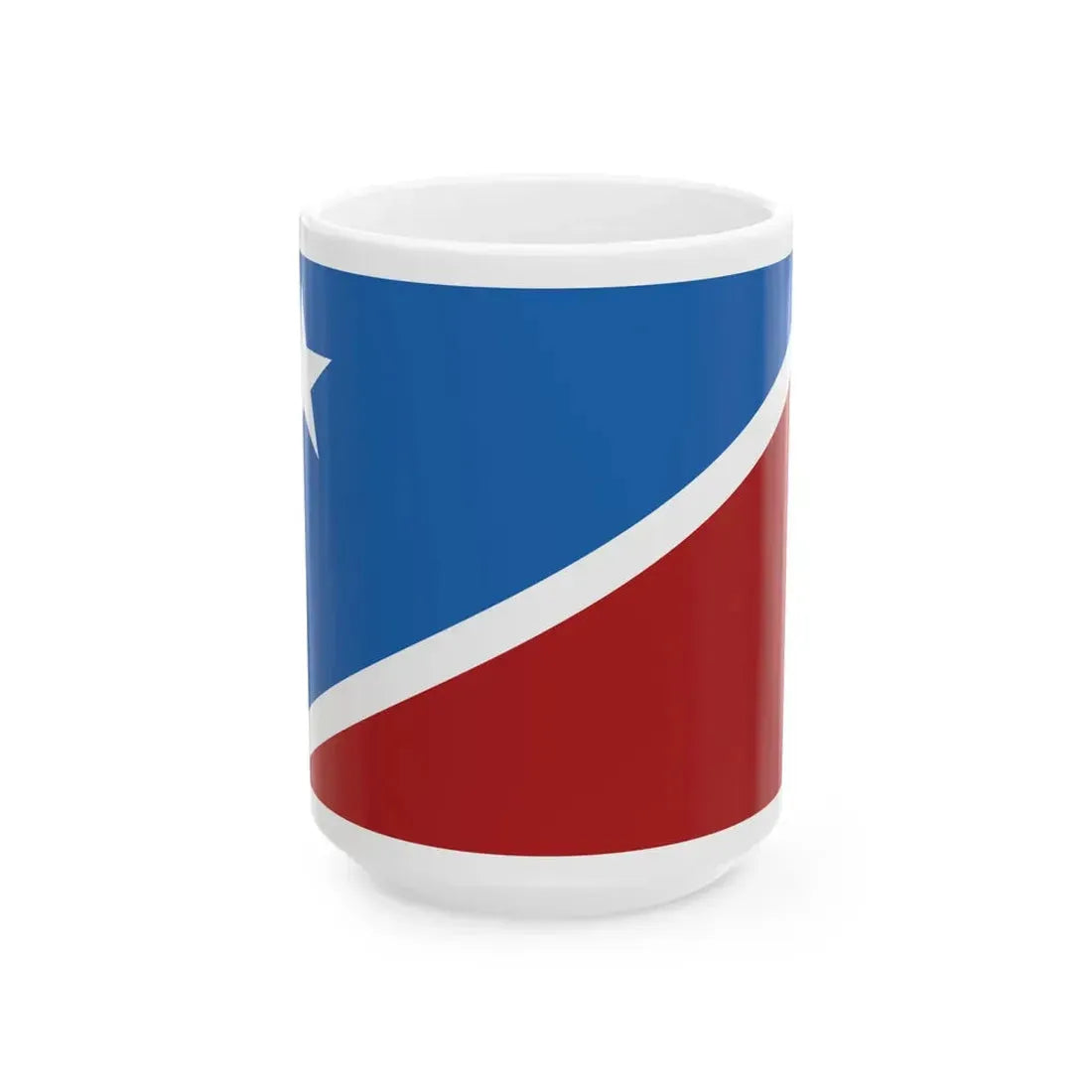 Proposed Austin Flag redesign (United States) White Coffee Mug 15oz - Go Mug Yourself