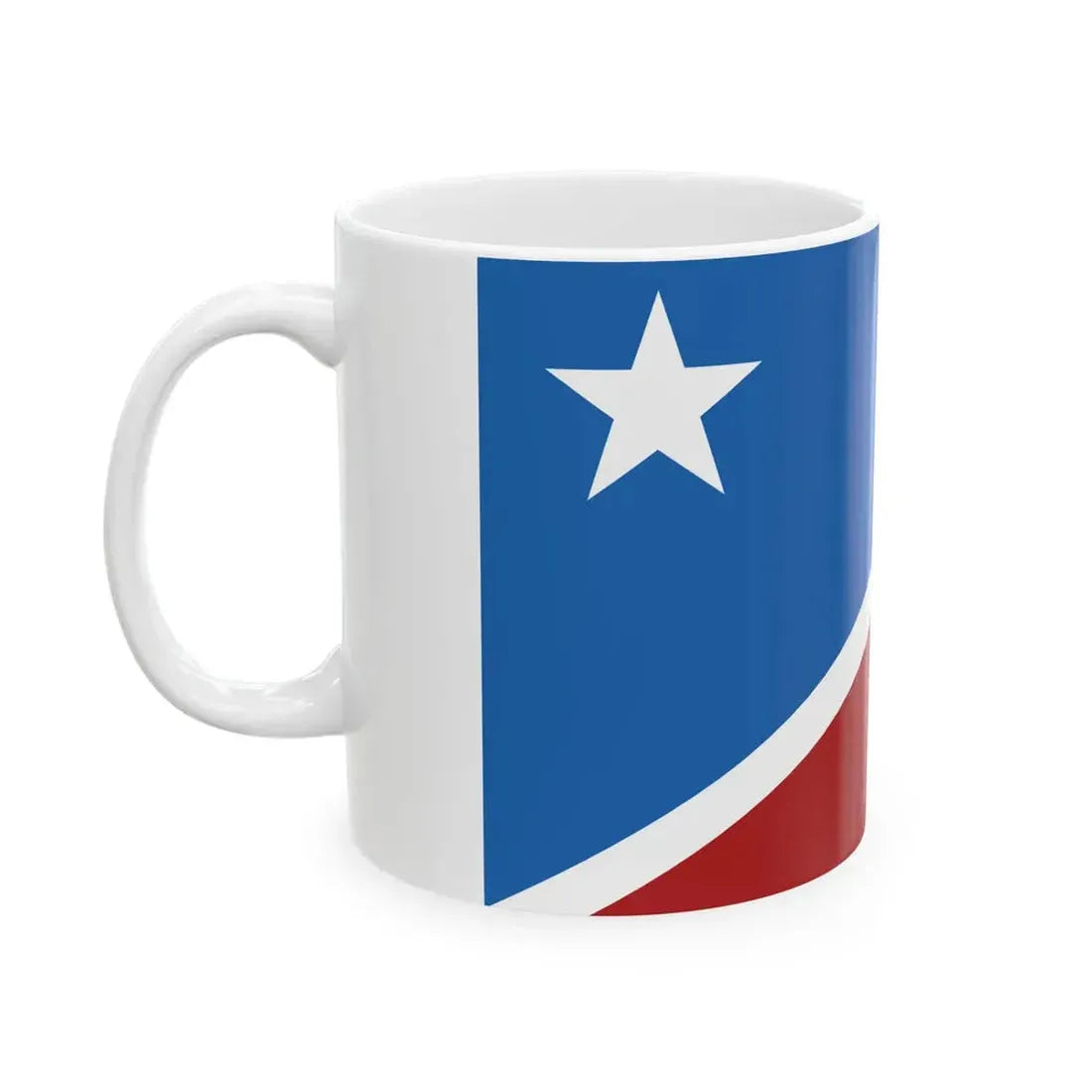 Proposed Austin Flag redesign (United States) White Coffee Mug - Go Mug Yourself