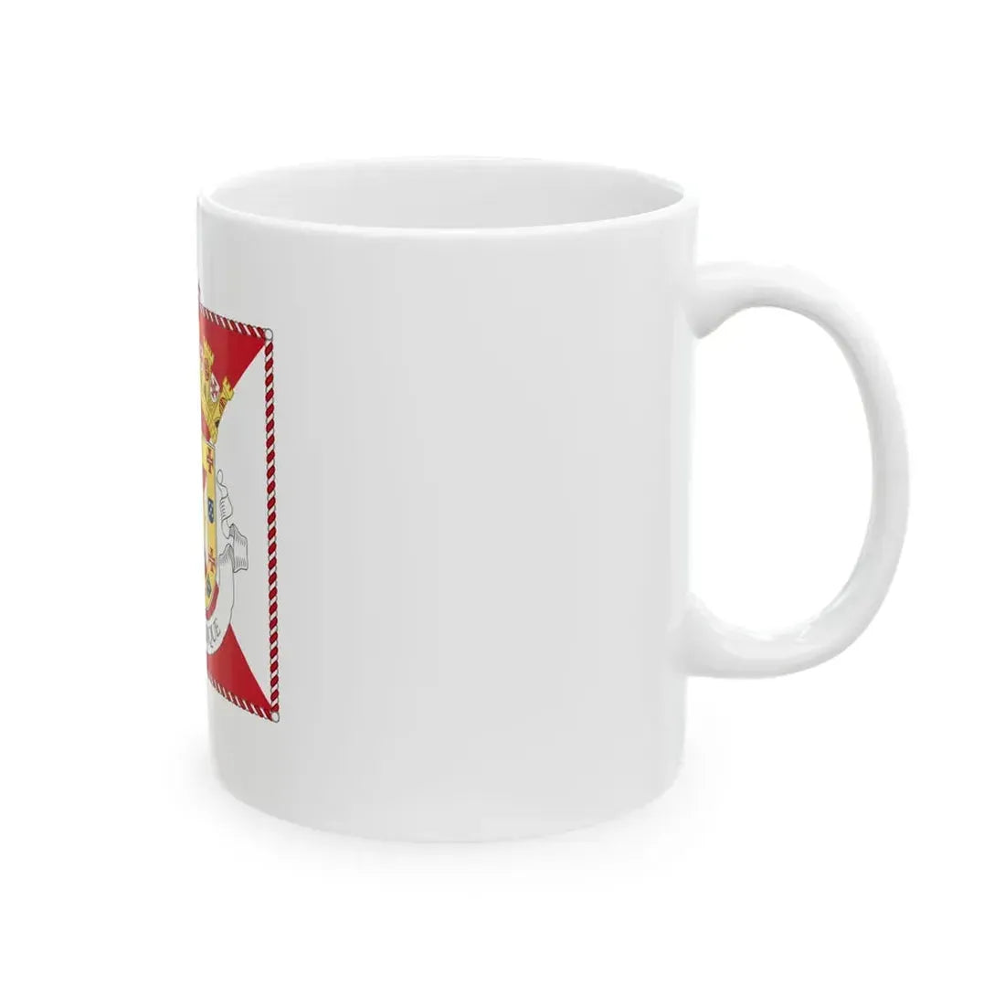 Proposed banner of Portuguese Mozambique 1932 (Mozambique) White Coffee Mug - Go Mug Yourself