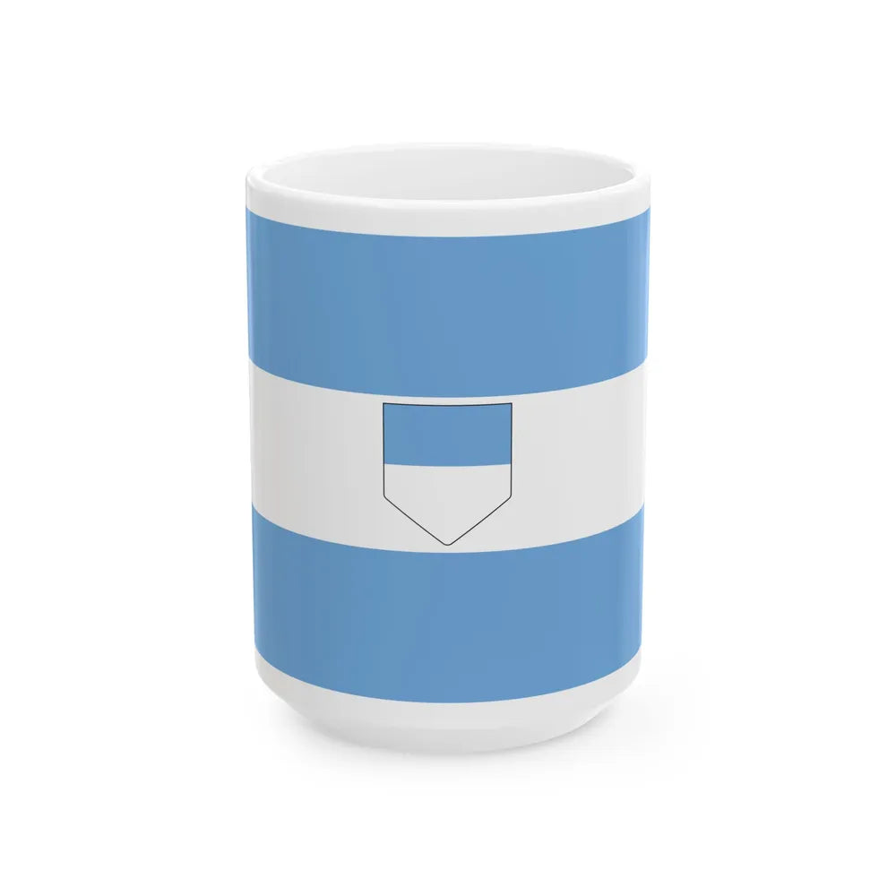 Proposed Civil Flag for Argentina 1 (Argentina) White Coffee Mug 15oz - Go Mug Yourself