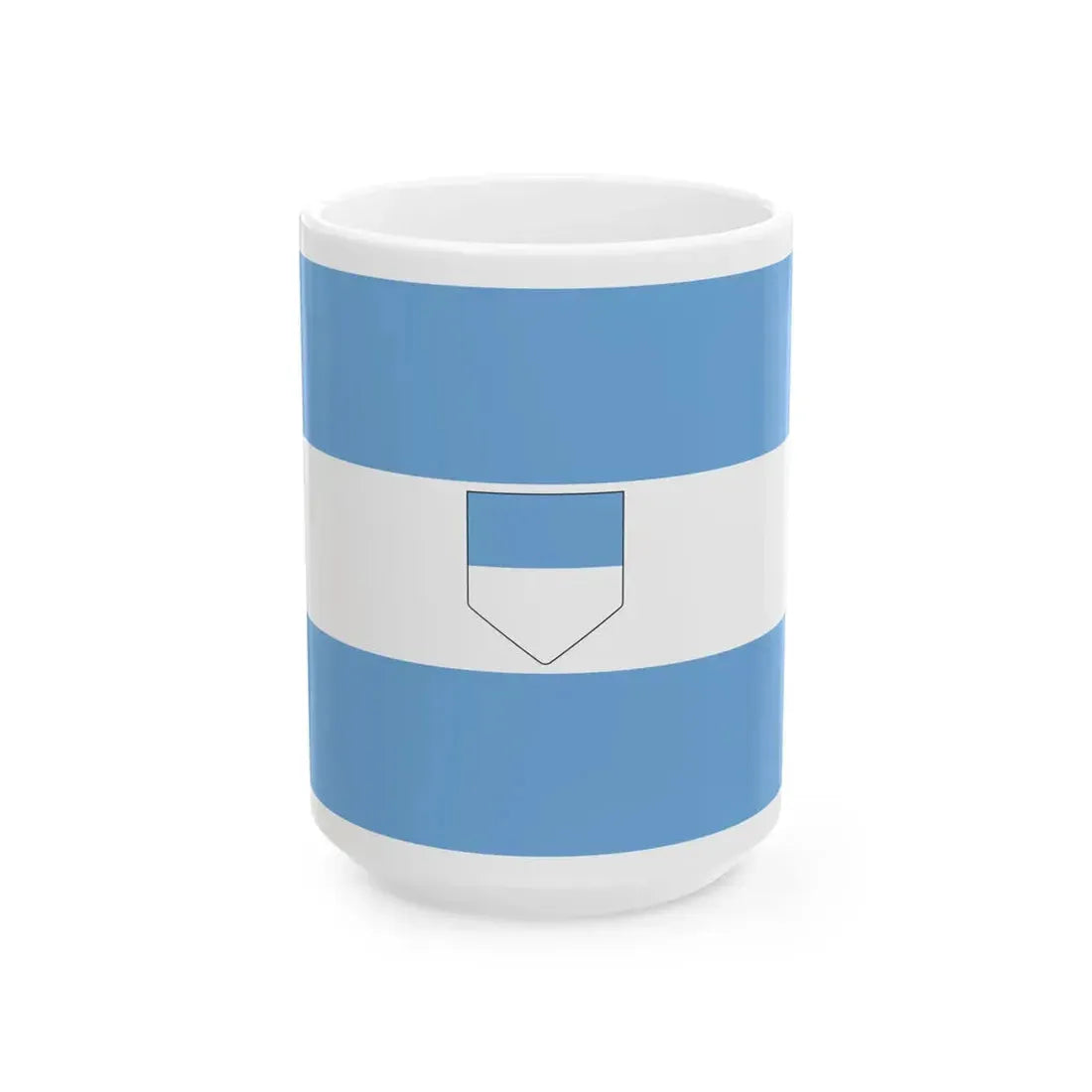 Proposed Civil Flag for Argentina 1 (Argentina) White Coffee Mug 15oz - Go Mug Yourself