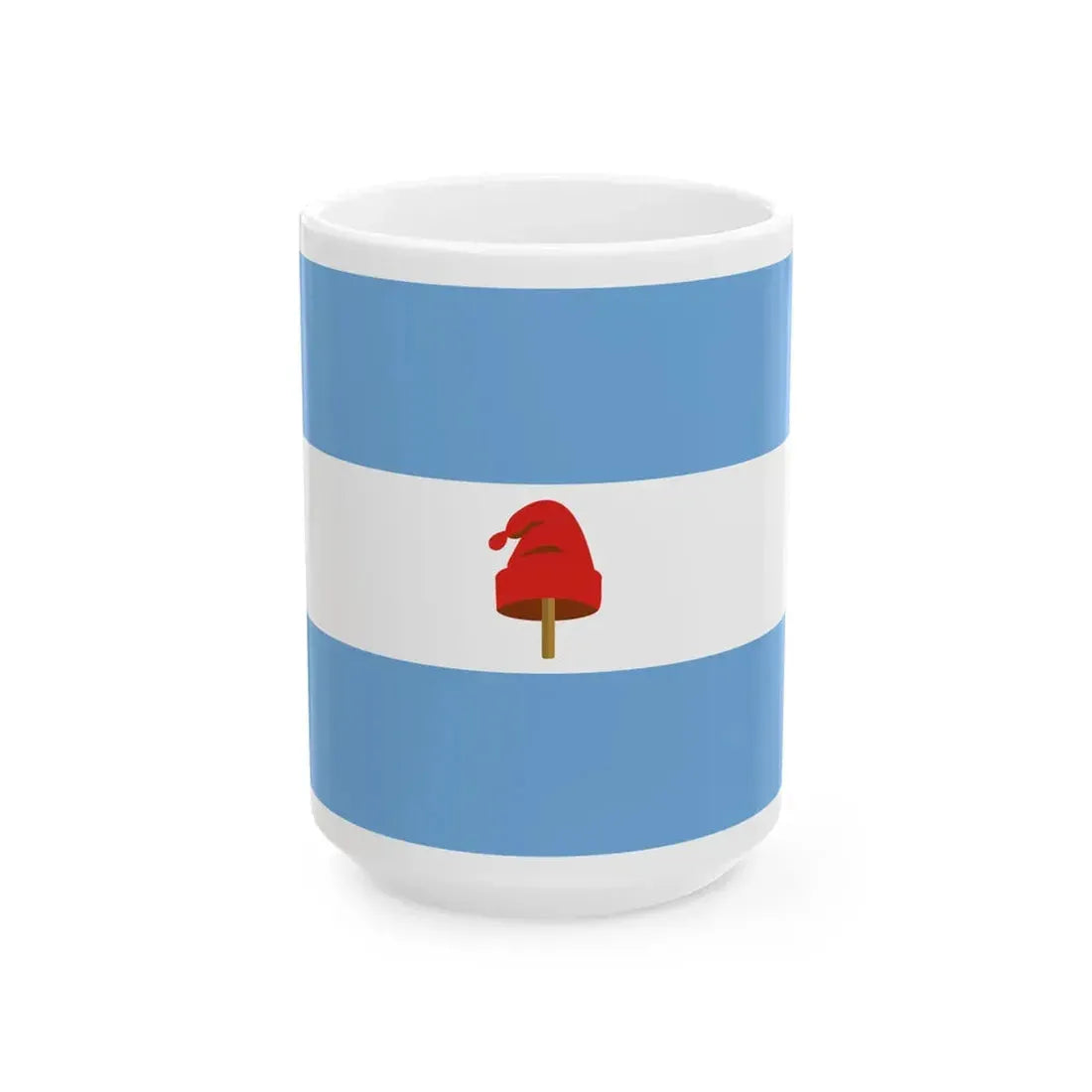 Proposed Civil Flag for Argentina 2 (Argentina) White Coffee Mug 15oz - Go Mug Yourself
