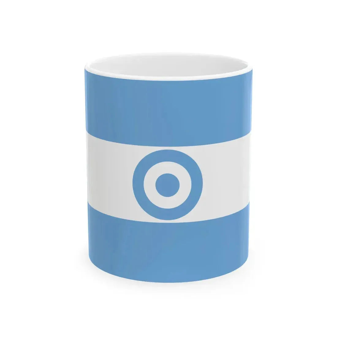 Proposed Civil Flag for Argentina 3 (Argentina) White Coffee Mug 11oz - Go Mug Yourself