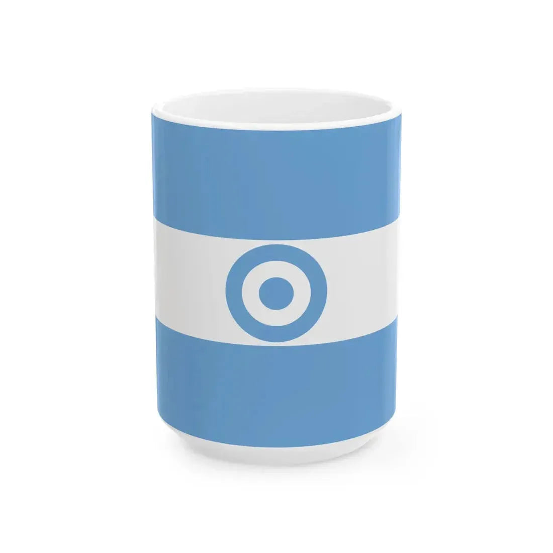 Proposed Civil Flag for Argentina 3 (Argentina) White Coffee Mug 15oz - Go Mug Yourself