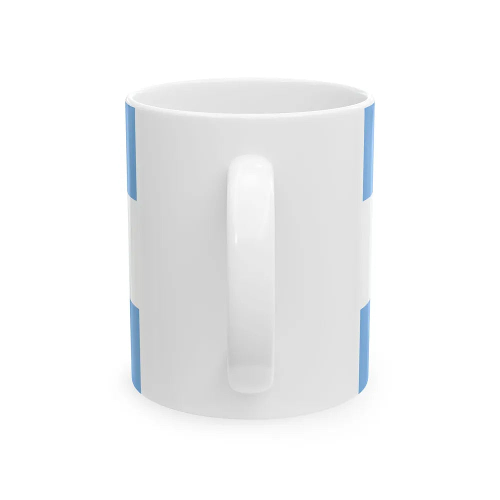 Proposed Civil Flag for Argentina 3 (Argentina) White Coffee Mug - Go Mug Yourself